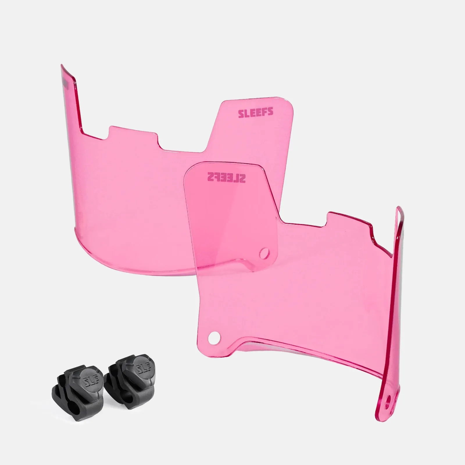 Clear Pink BCA Helmet Eye-Shield Color Tinted Visor for Kids