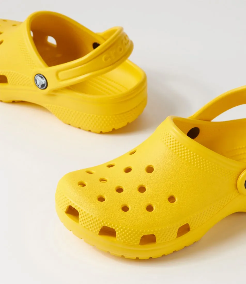 CROCS Classic Clog Jnr Sunflower Croslite Sandals