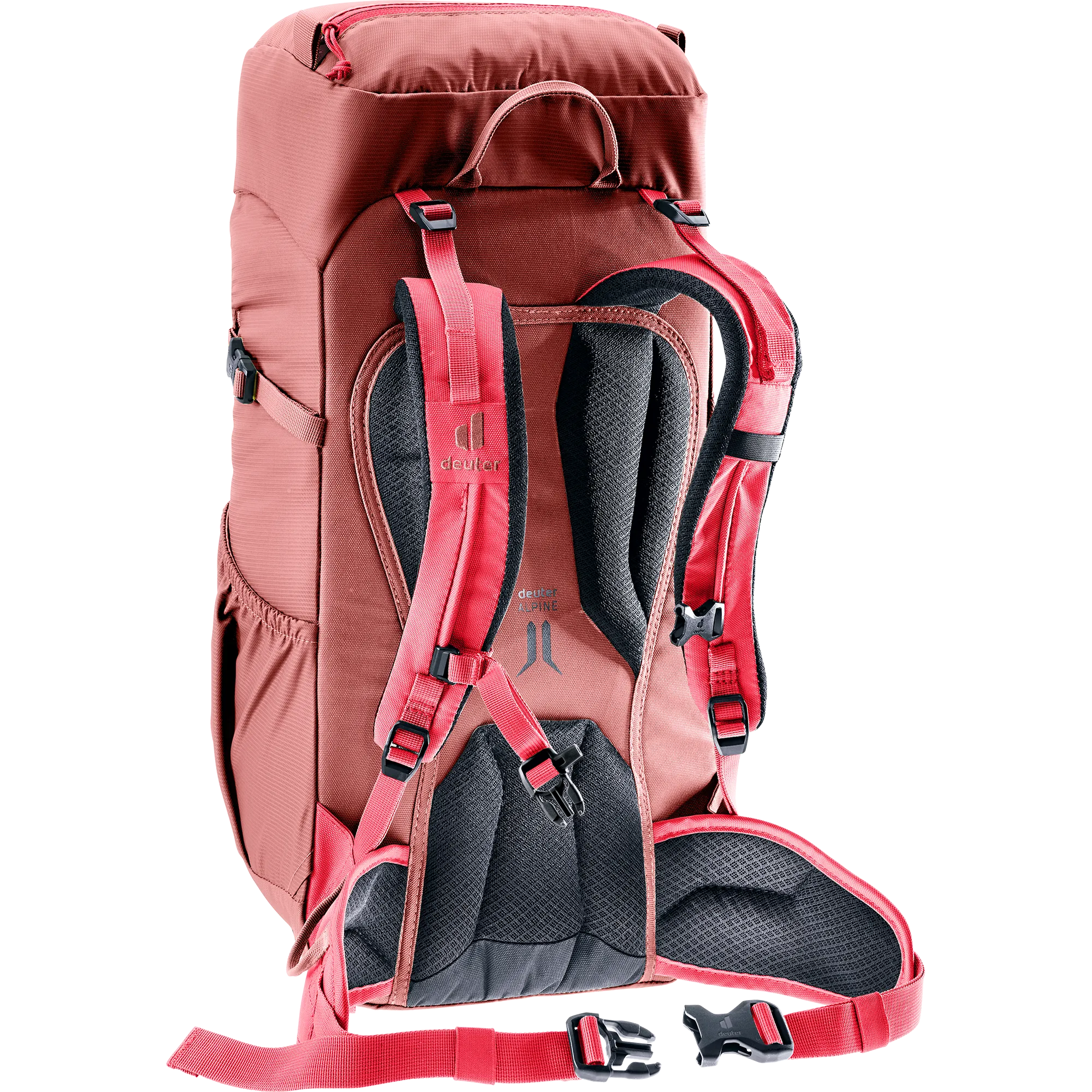 deuter - Climber 22l Backpack Kids redwood hibiscus