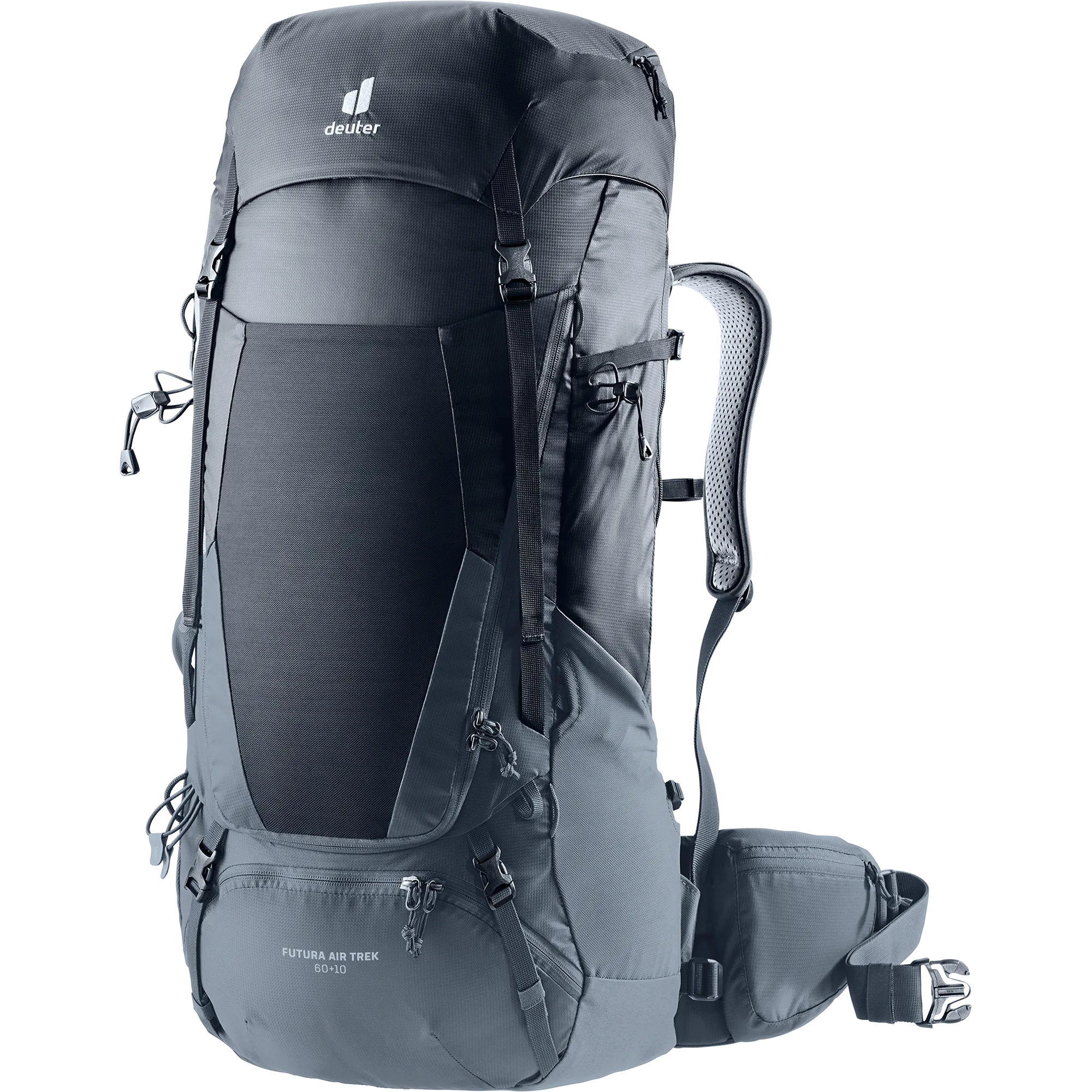 deuter - Futura Air Trek 60l + 10 Trekking Backpack black graphite