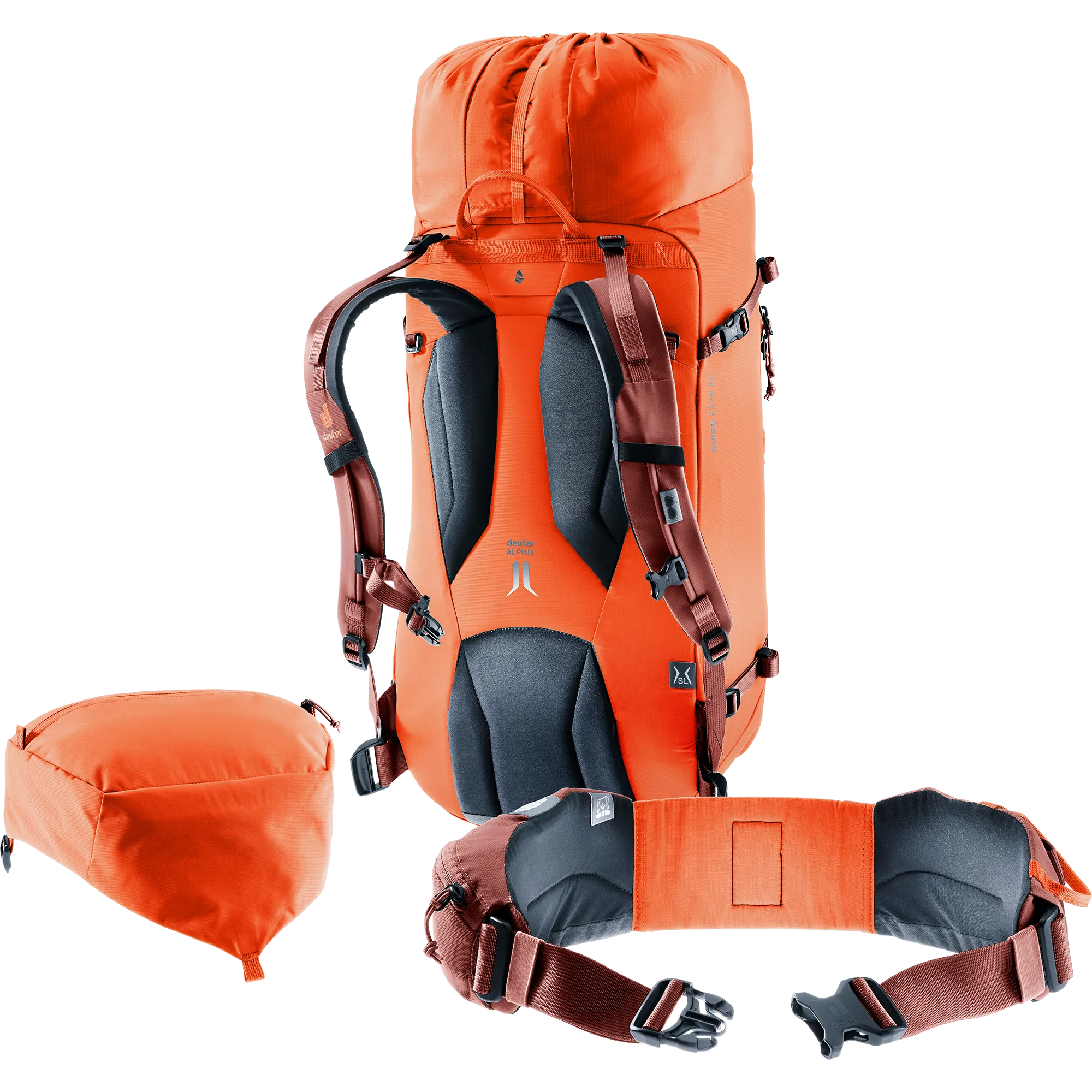 deuter - Guide 32l +8 SL Trekking Backpack Women papaya redwood