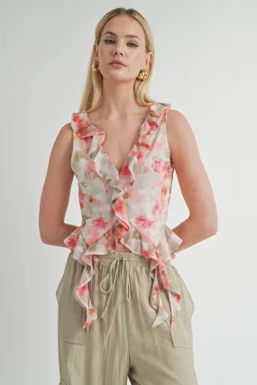 Divine Feminine Ruffled Tank