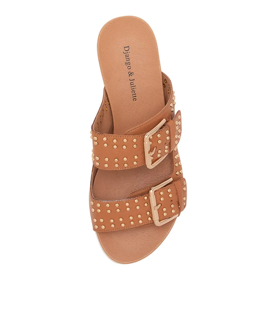 DJANGO & JULIETTE Adney Scotch Leather Sandals Ws