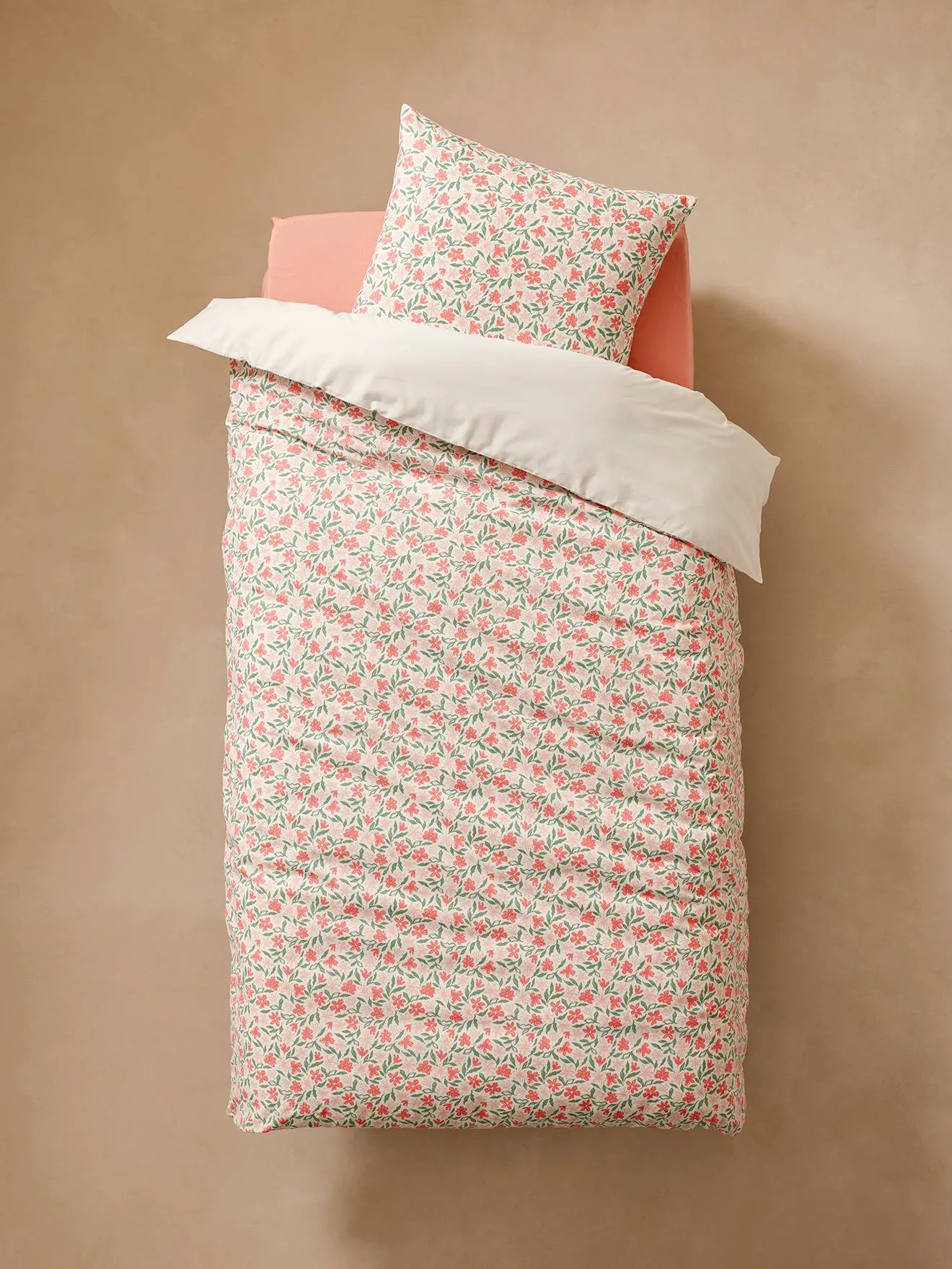 Duvet Cover + Pillowcase Set with Recycled Cotton, Latino Vibes - multicoloured