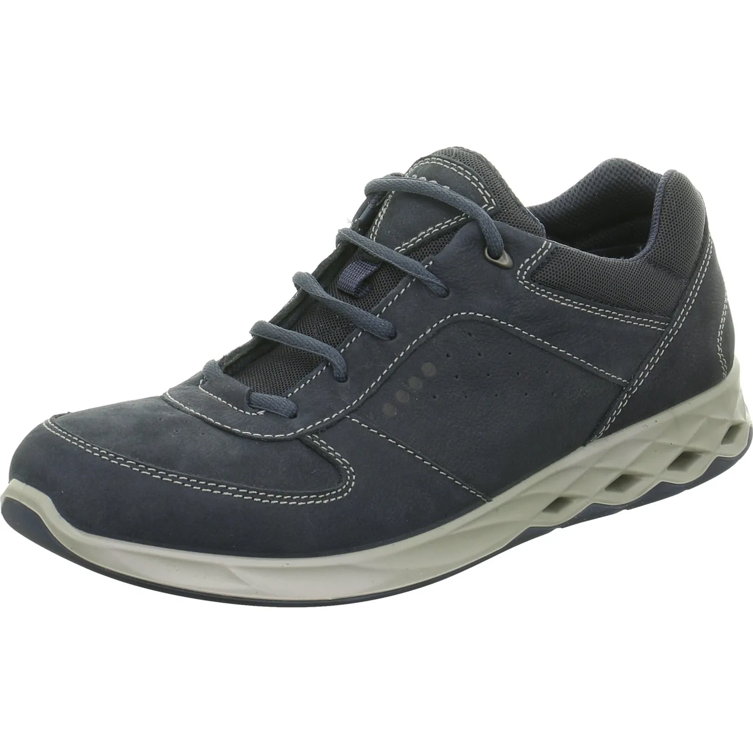 Ecco Trainers blue navy Yaknubuk