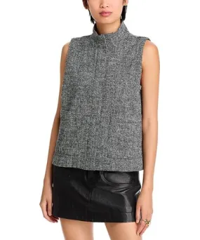 Eileen Fisher Stand Collar Vest