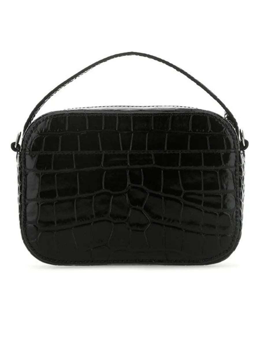 Everyday XS Shiny Crocodile Embossed Camera Bag