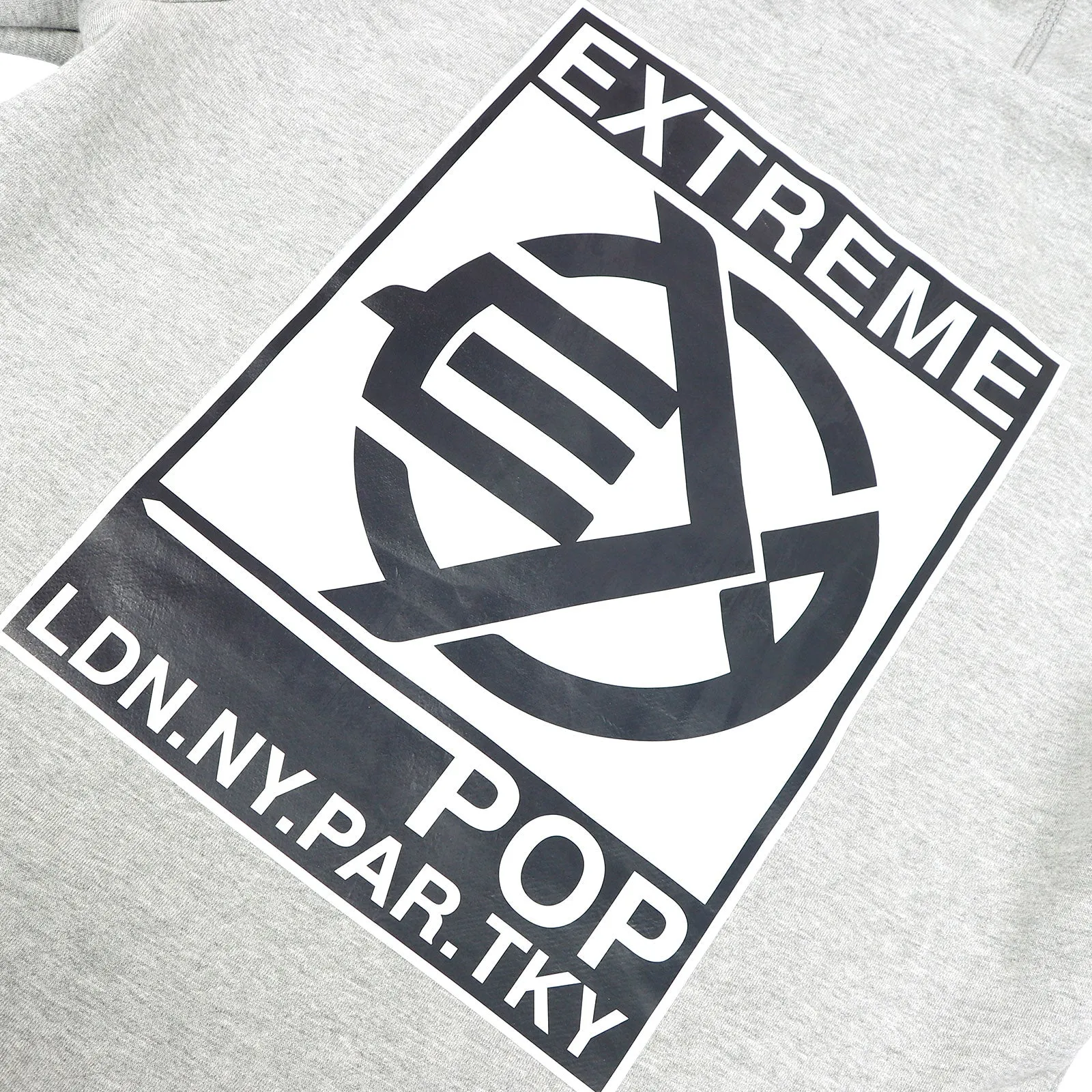 Ex-Back Zip-up Hoodie - Grey