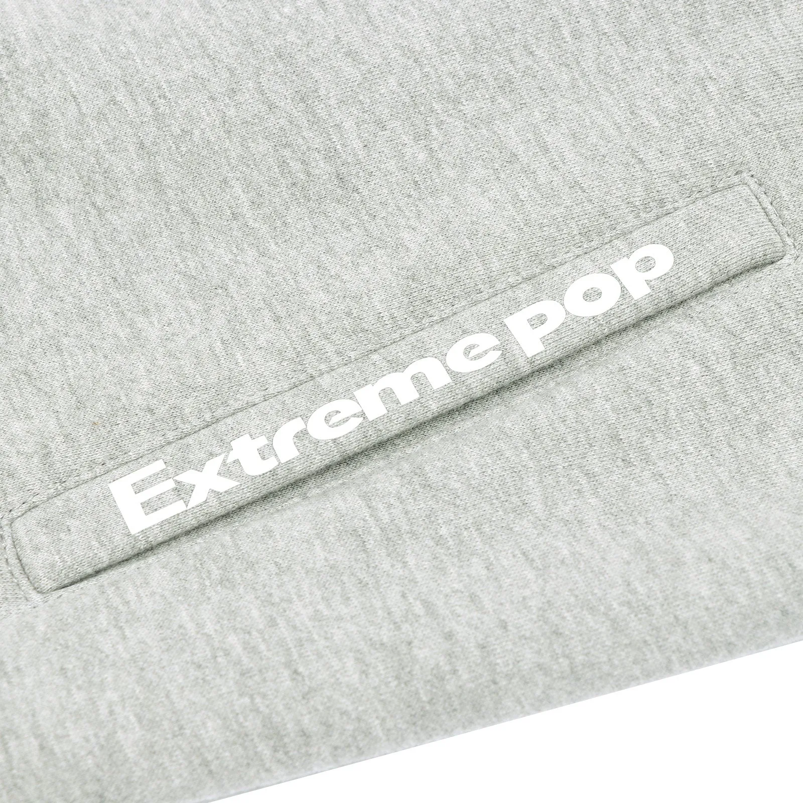 Ex-Back Zip-up Hoodie - Grey