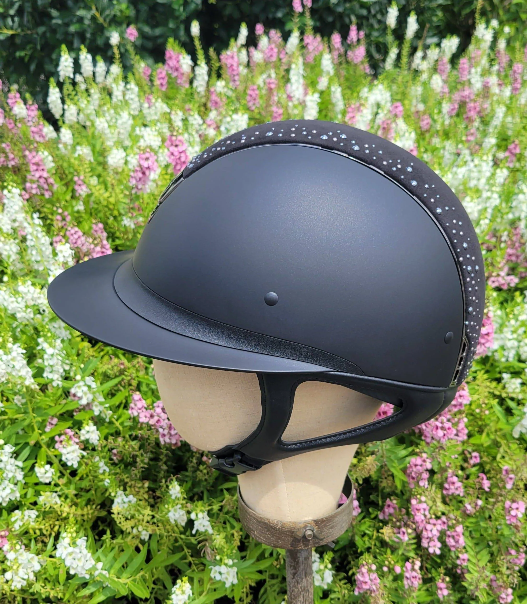 Exclusive Samshield 1.0 Miss Shield Helmet with Top Night Pearl - Black