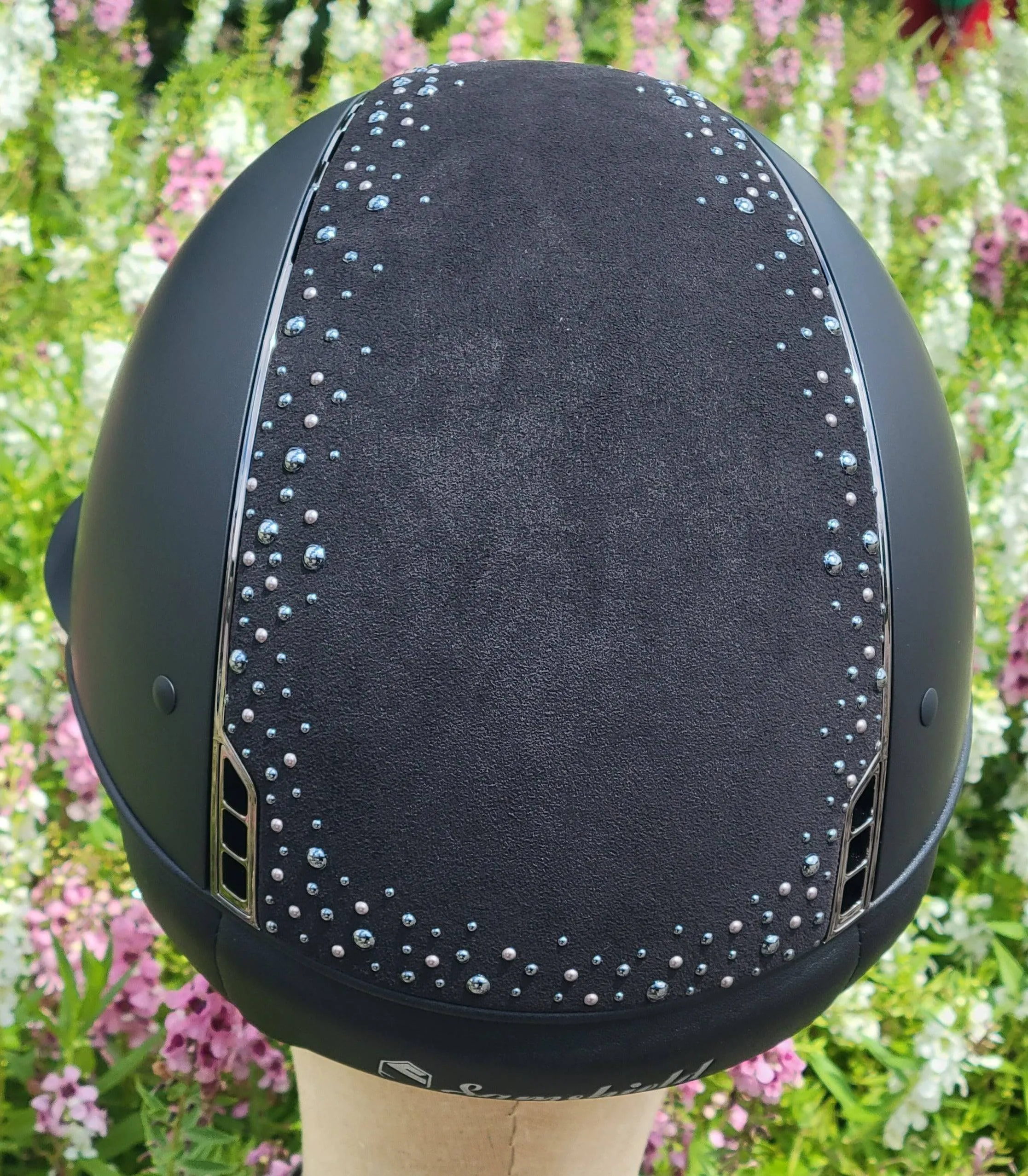 Exclusive Samshield 1.0 Miss Shield Helmet with Top Night Pearl - Black