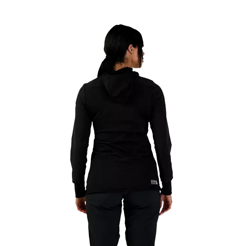 Fox Racing Defend Thermal Hoodie - Womens - Black