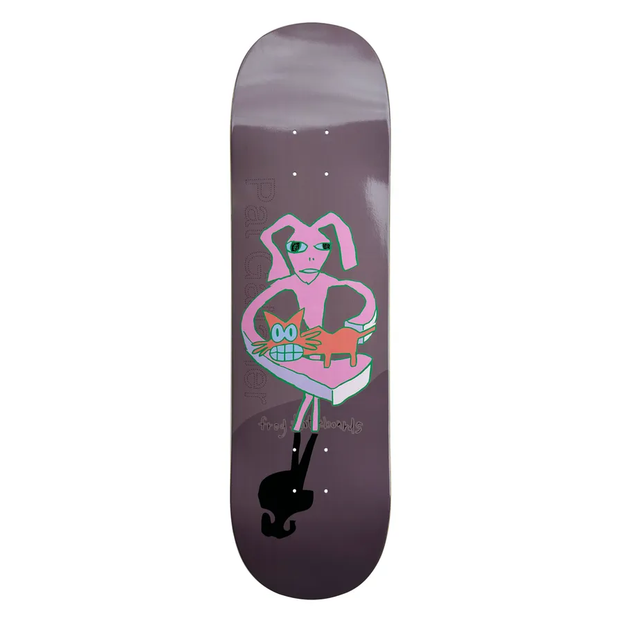 FROG SKATEBOARDS RED CAT PAT G 8.18 DECK