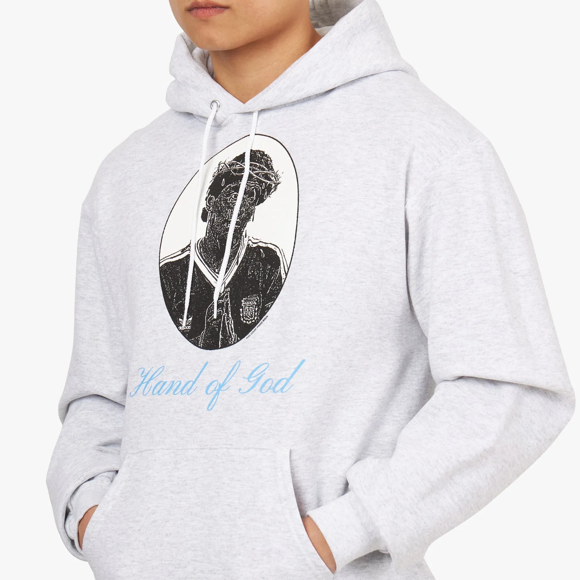 Full Court Press Maradona Hoodie / Gray