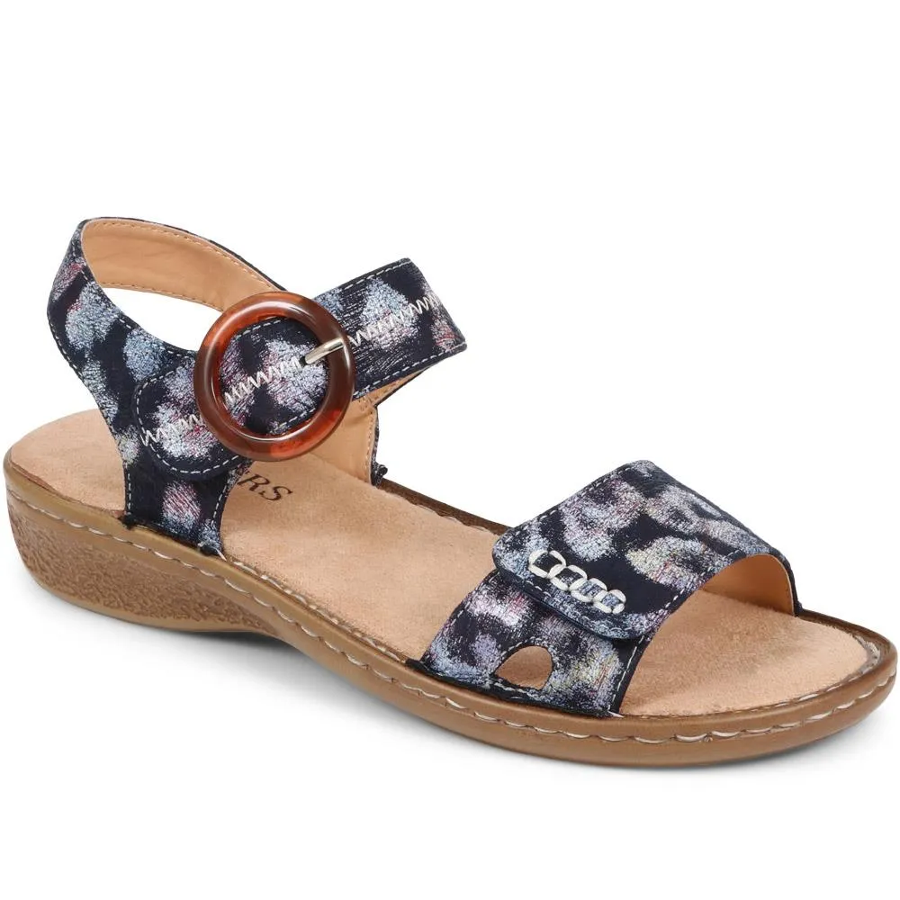 Fully Adjustable Flat Sandals - WBINS35084 / 321 739