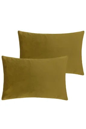 furn. 2 Pack Green Contra Filled Cushions