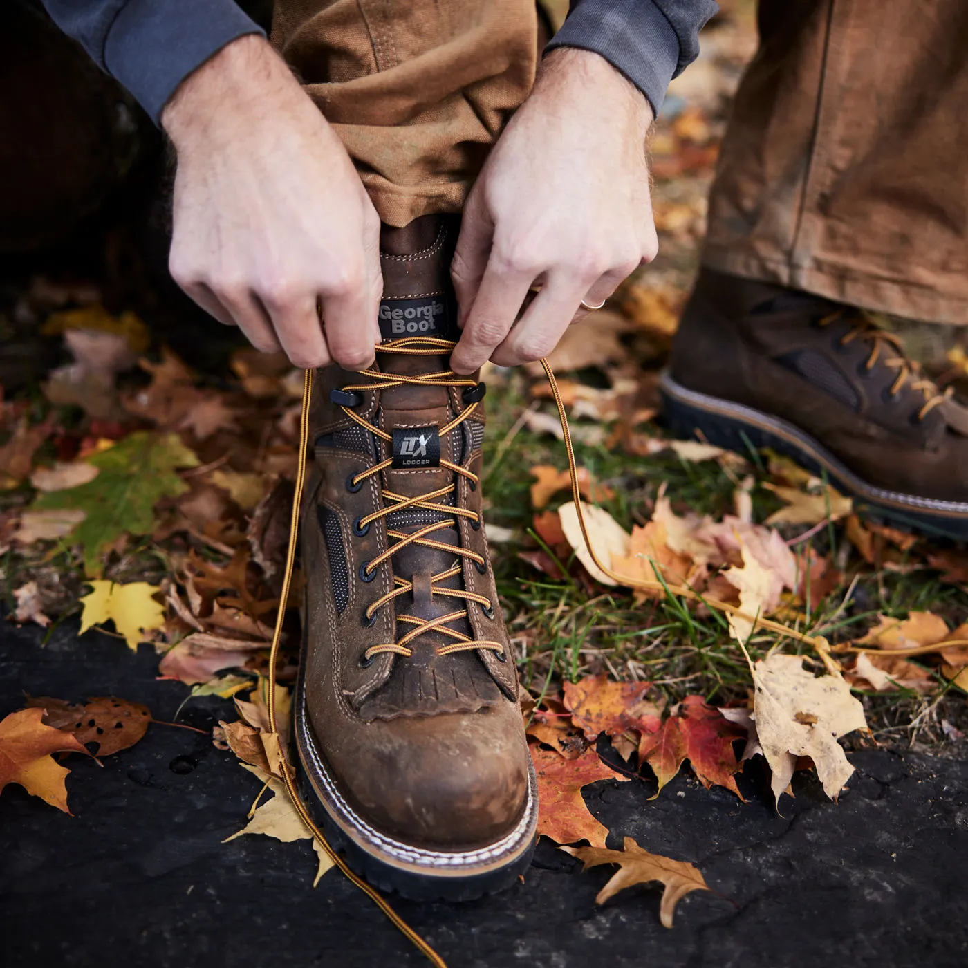 Georgia Boot LTX Logger Composite Toe Waterproof Work Boot