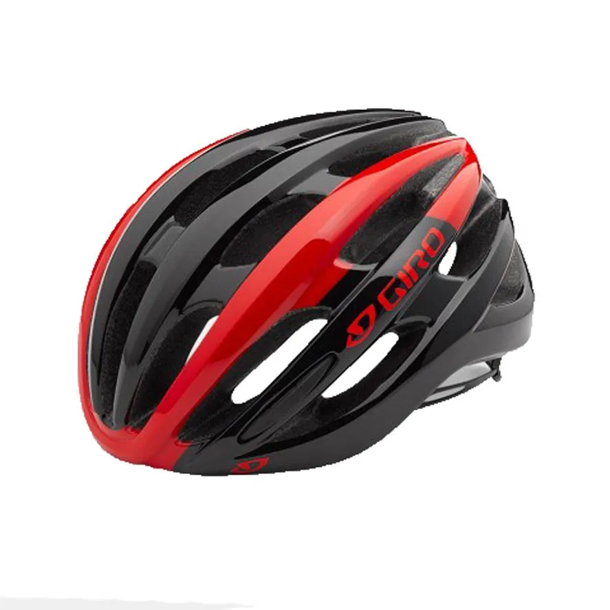 Giro Foray Road Helmet - Black-Bright Red