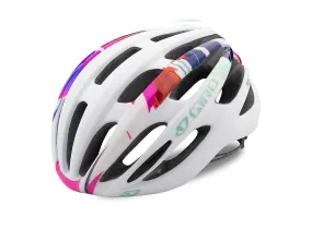 Giro Saga Road Helmet - Womens - Matt White-Floral - 2018