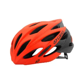 Giro Savant Road Helmet - Matt Vermillion-Flame Fade