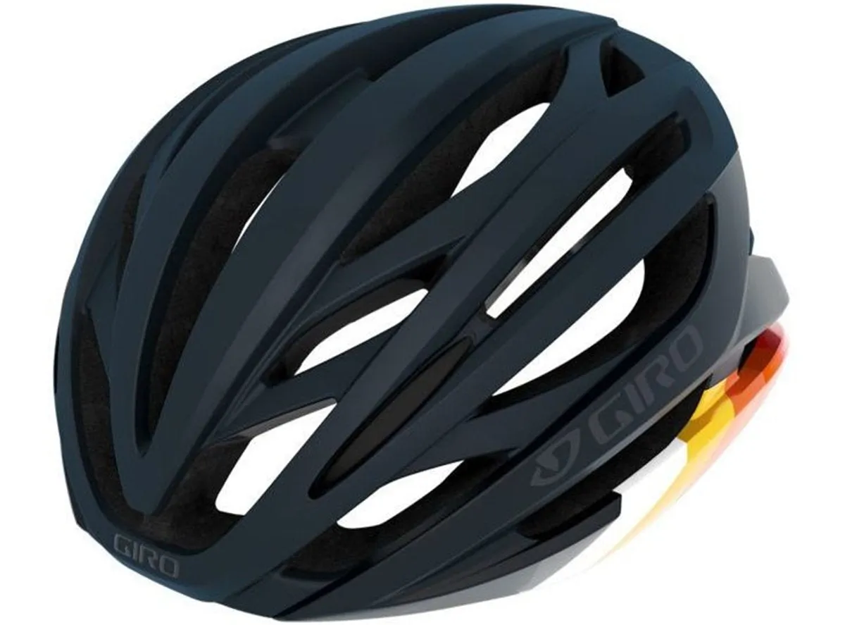 Giro Syntax MIPS Road Helmet - Matt Midnight Bars - 2020