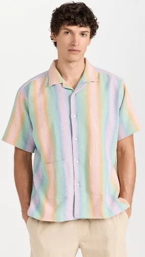 Gitman Vintage   Baja Blanket Beach Shirt 