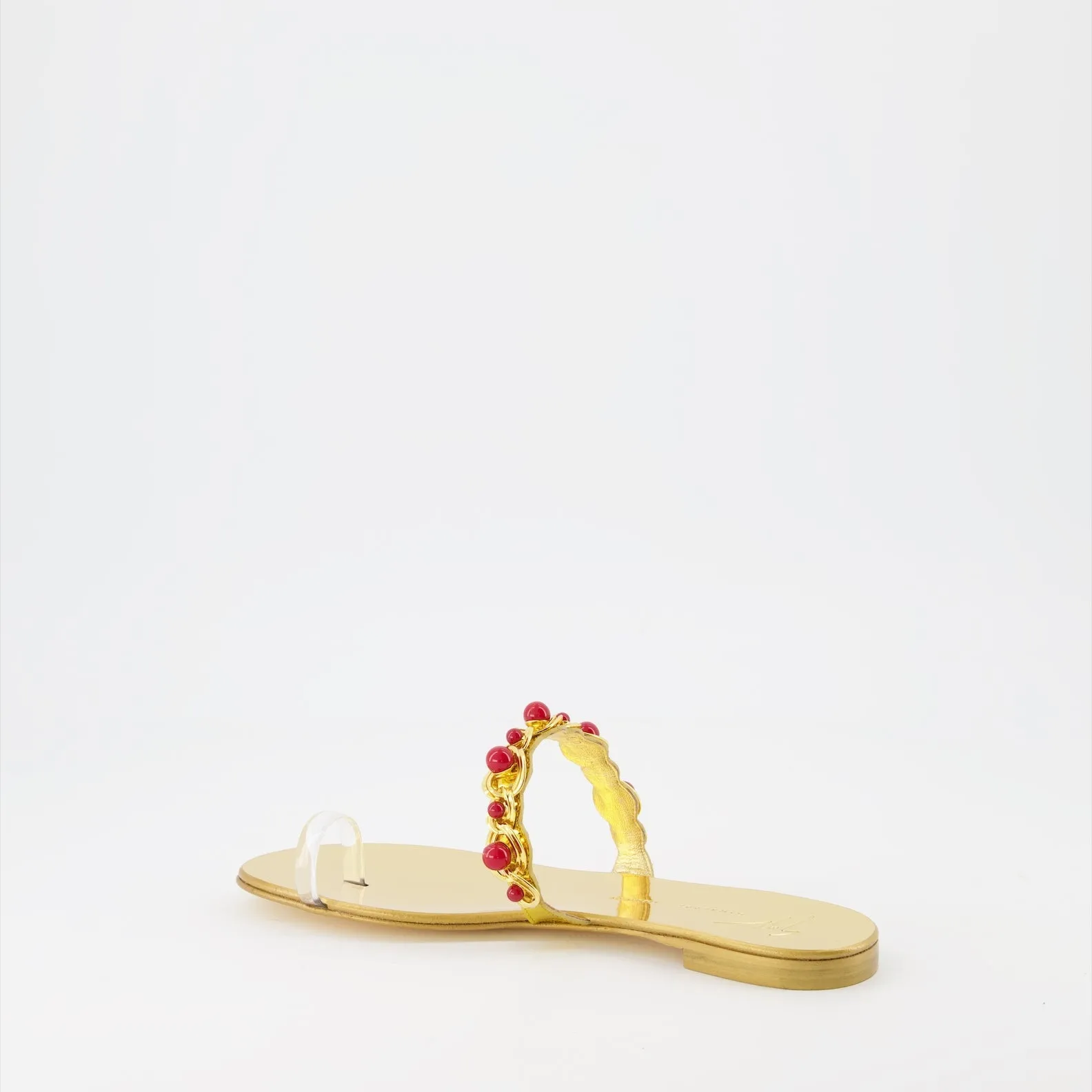 Golden Marguerithe Sandals