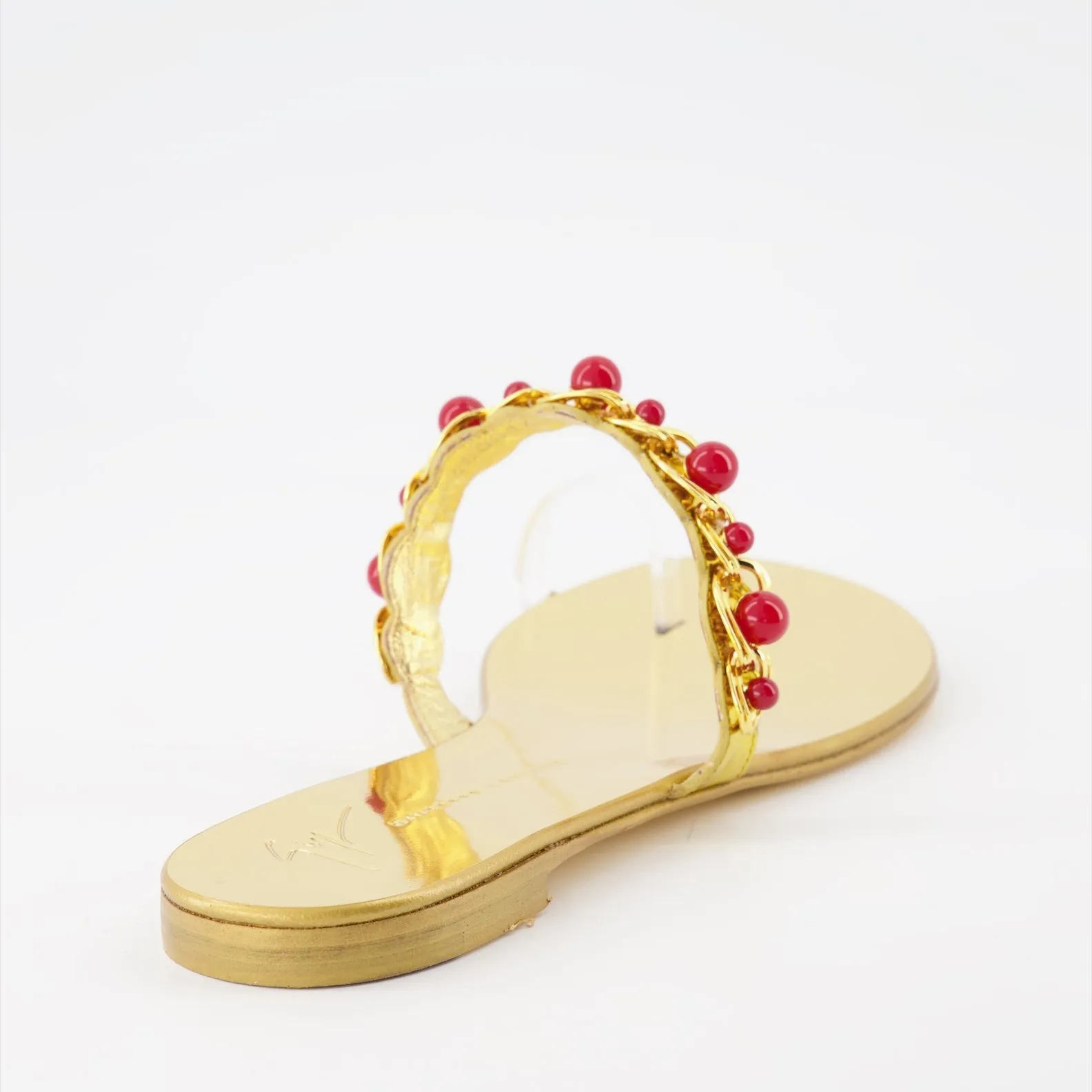 Golden Marguerithe Sandals