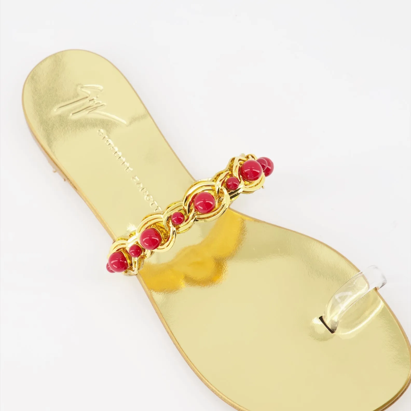 Golden Marguerithe Sandals