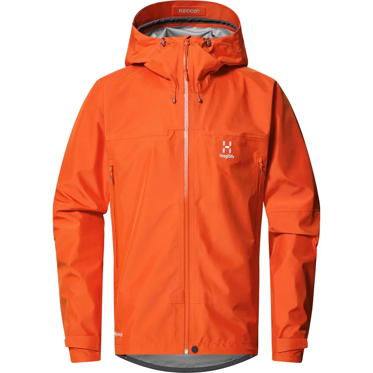 Hagl\u00f6fs - ROC Flash GORE-TEX\u00ae Hardshell Jacket Men habanero