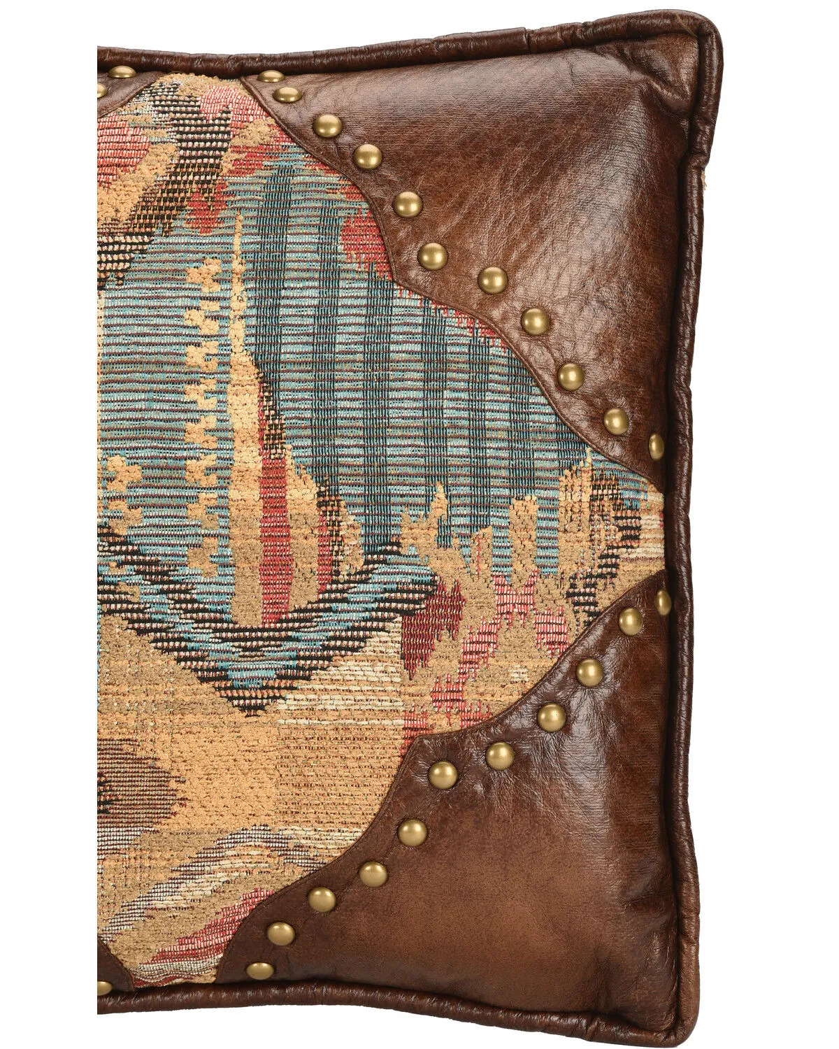 HiEnd Accents Ruidoso Square Pillow with Scalloping