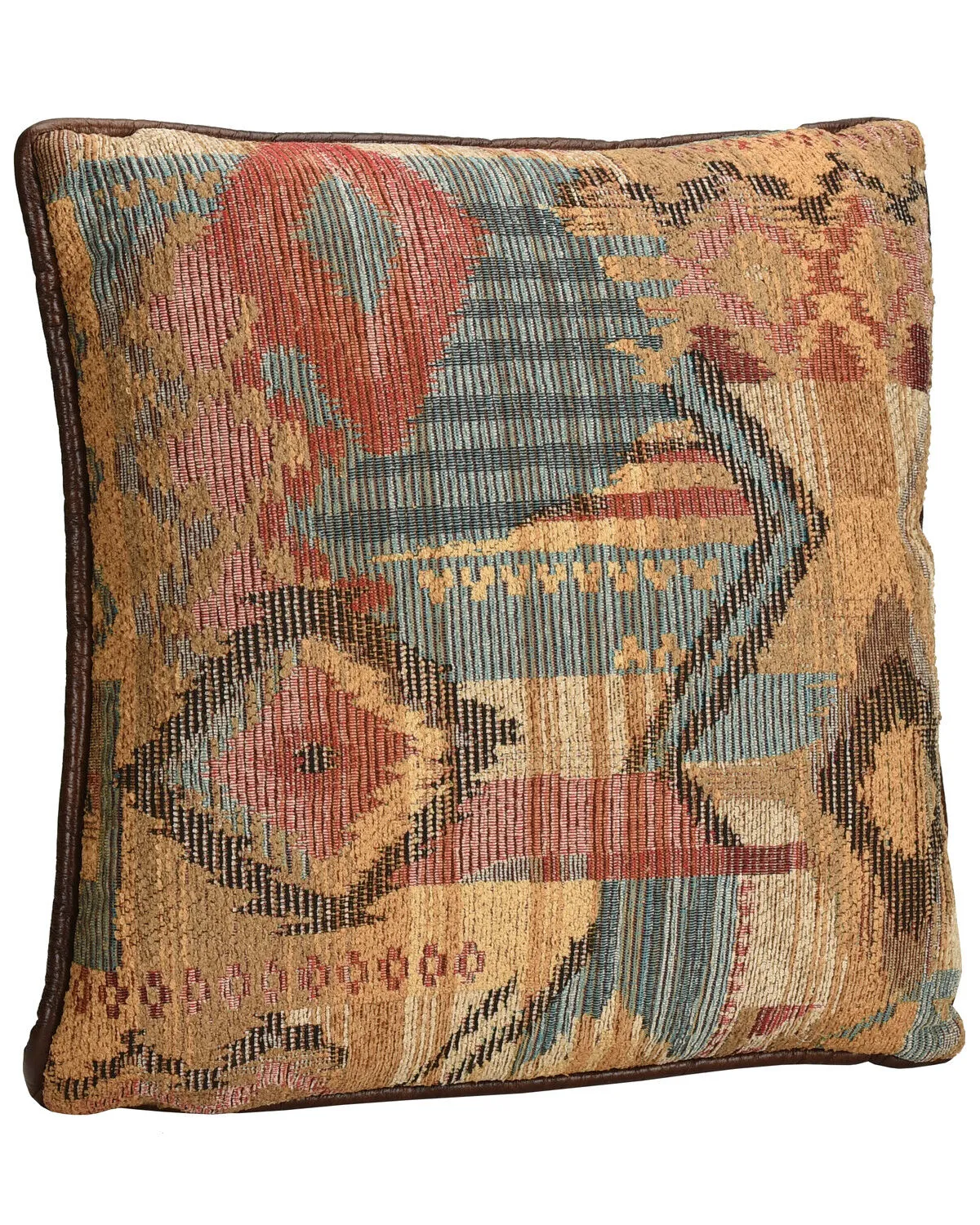 HiEnd Accents Ruidoso Square Pillow with Scalloping