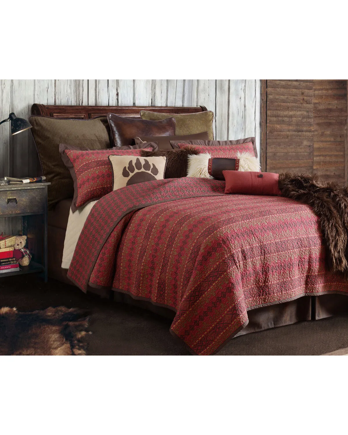 HiEnd Accents Rushmore 3-Piece Quilt Set - King