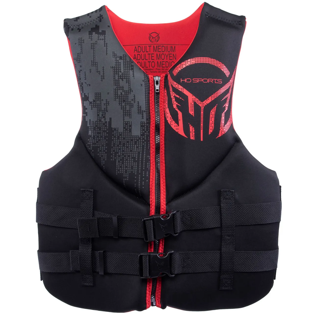 HO Pursuit (Blk/Red) Men's CGA Life Jacket 2025