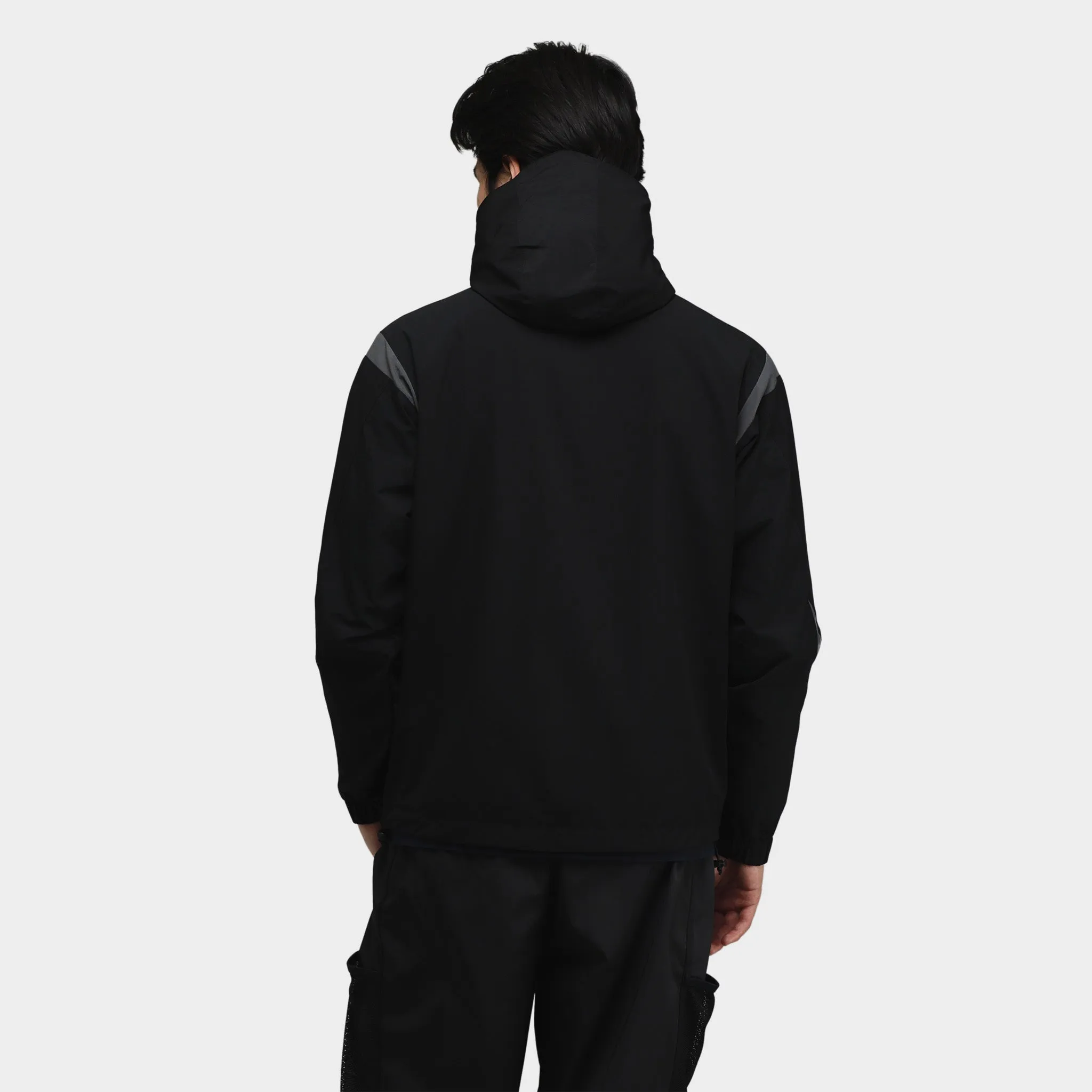 Hoodrich Affect Woven Zippered Jacket Black / Lava Smoke - Deja Vu Blue