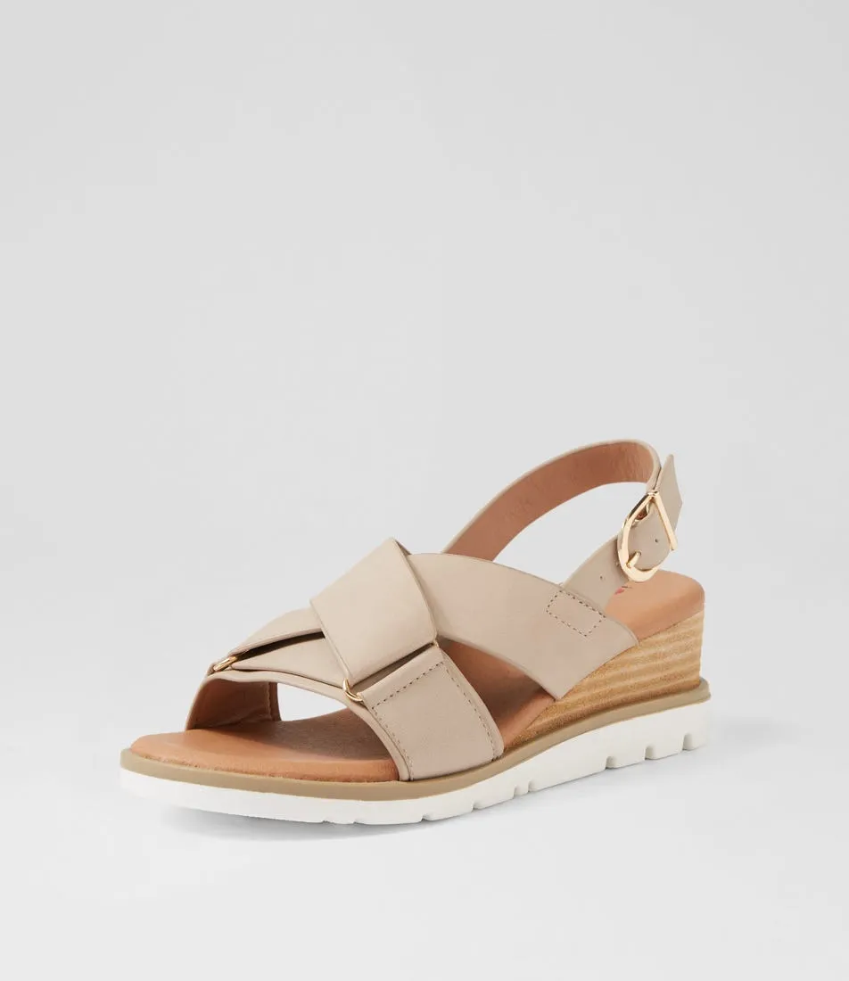 I LOVE BILLY Rangirl Taupe Sandals