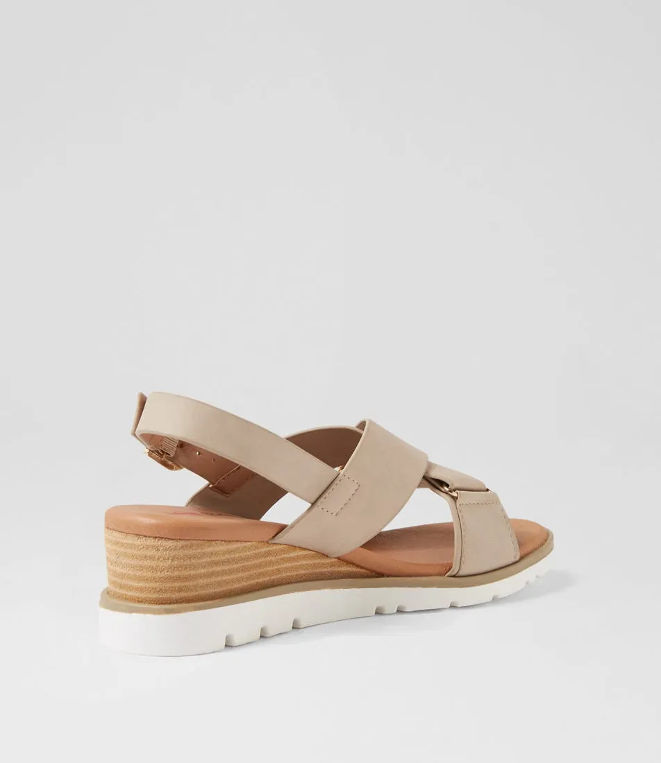 I LOVE BILLY Rangirl Taupe Sandals