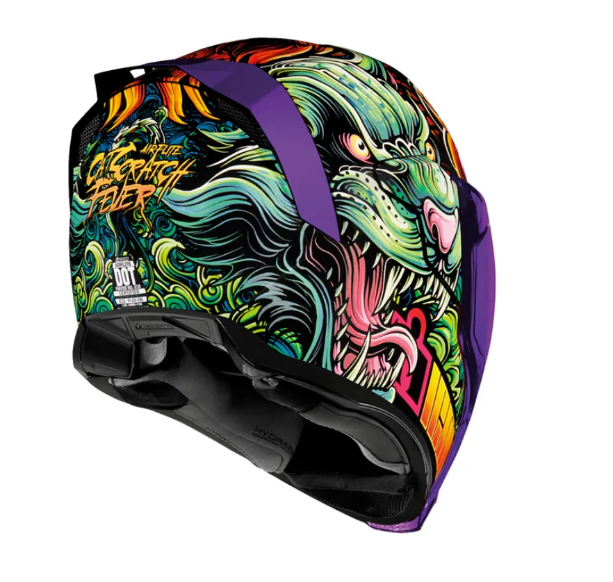 Icon Airflite Cat Scratch Fever CSF 23 Full Face Helmet