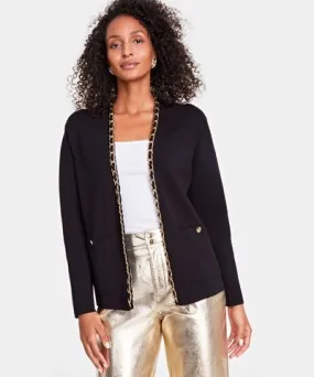 I.N.C. International Concepts Women's Chain-Trim Cardigan