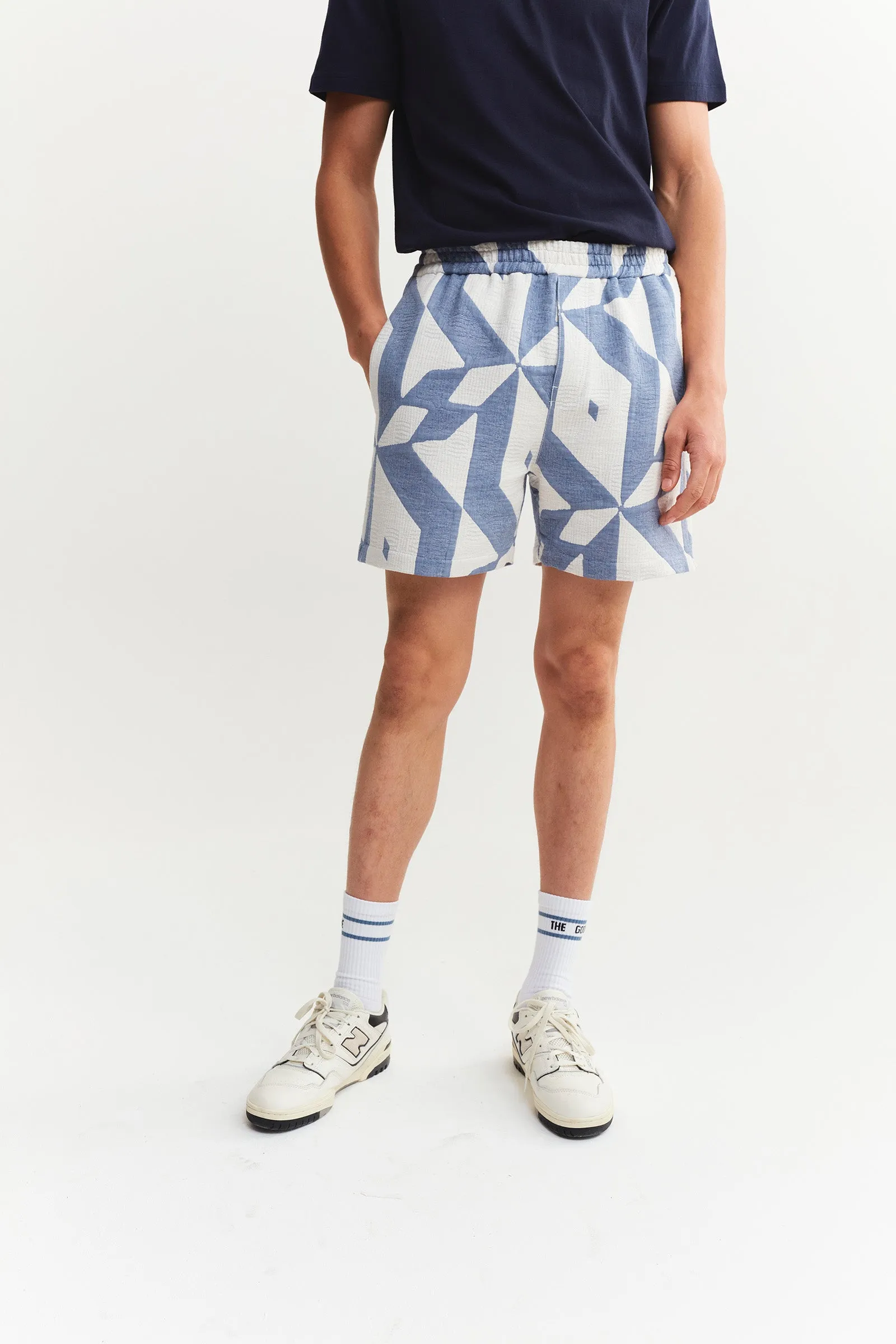 Jacquard Fabric shorts