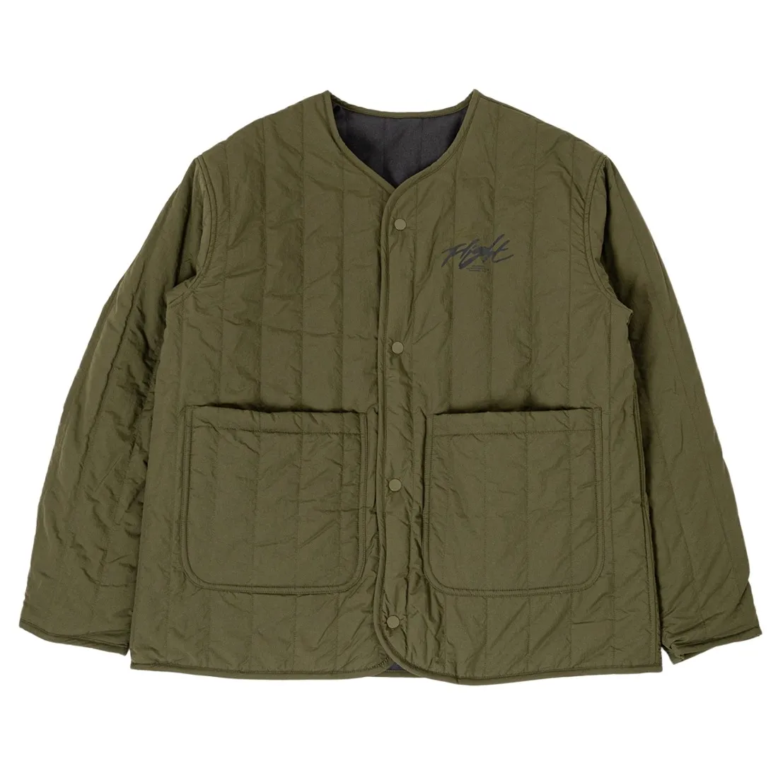 Jordan Men Flight Heritage Liner Jacket (off noir / cargo khaki)