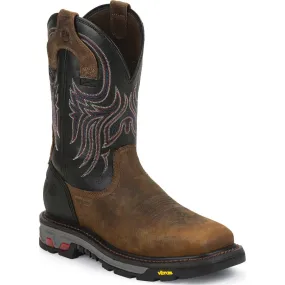 Justin Work Commander-X5™ Tanker Steel Toe Pull-On Work Boot