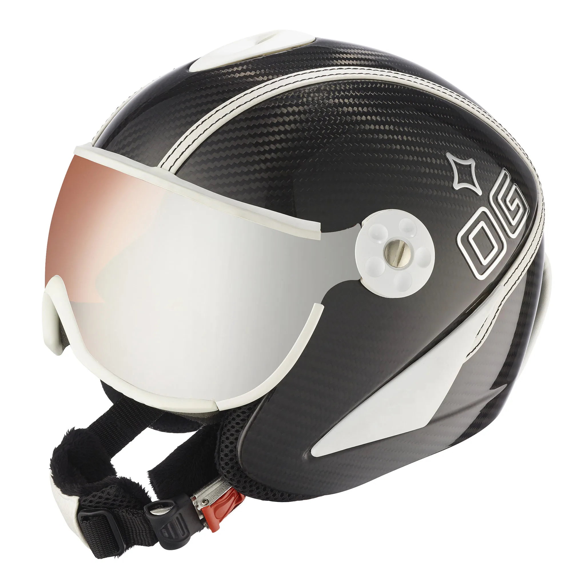 Kitzbuhel Carbon White Helmet