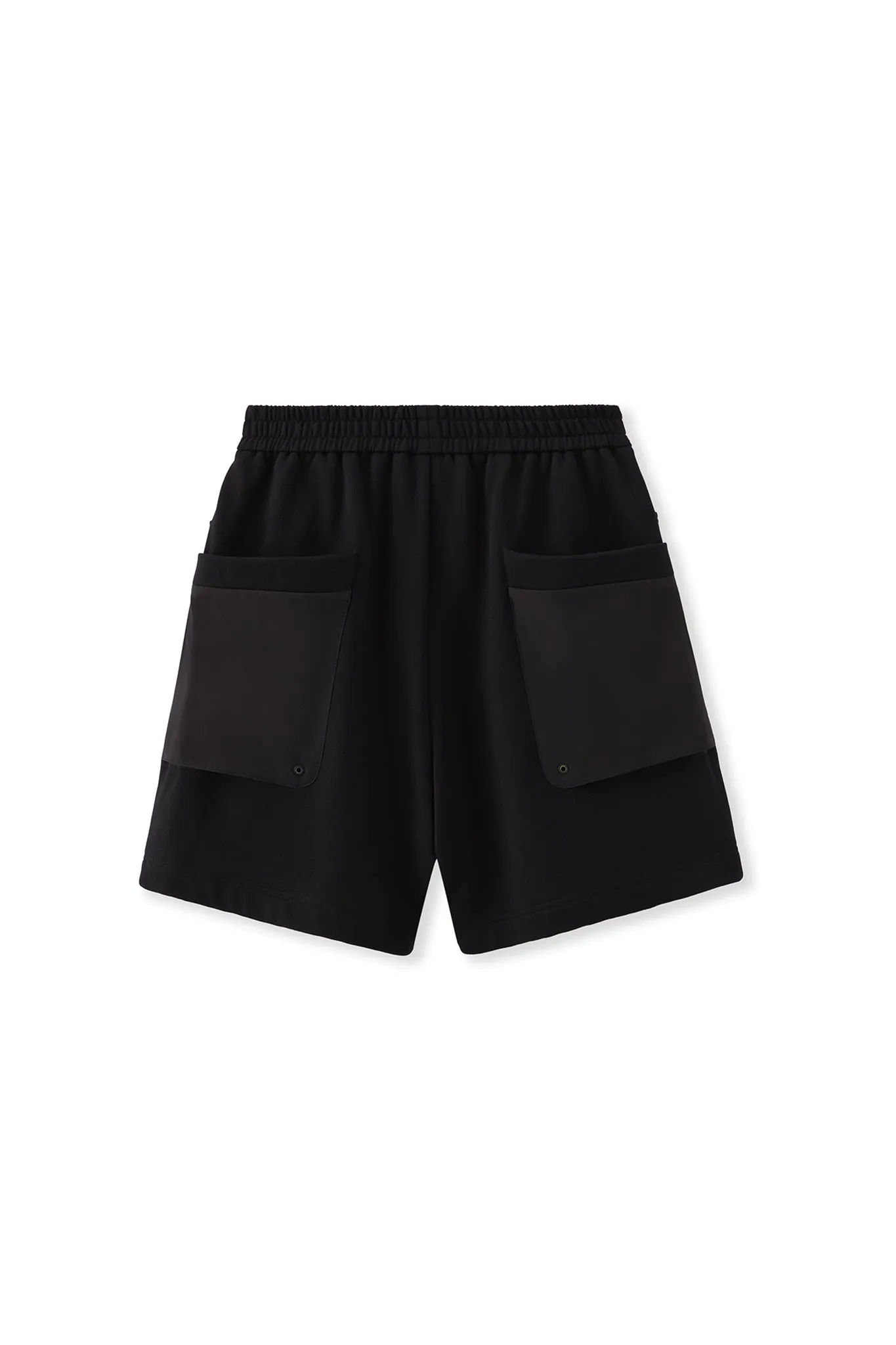 LABEL SHORTS BLACK