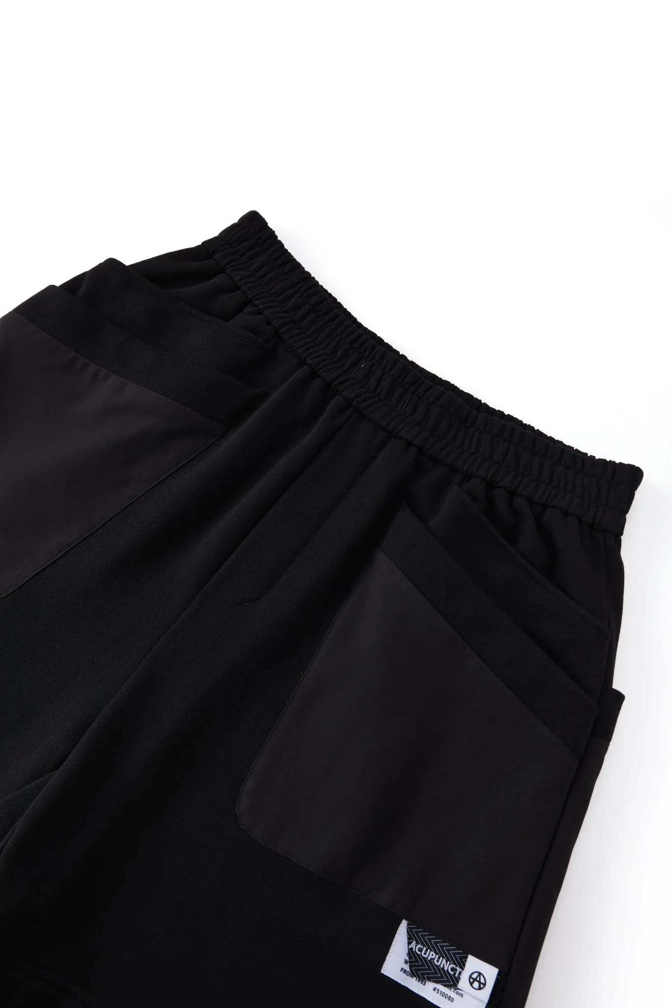 LABEL SHORTS BLACK