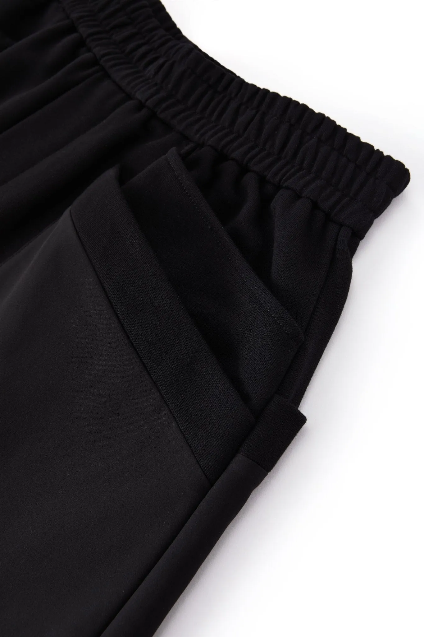 LABEL SHORTS BLACK