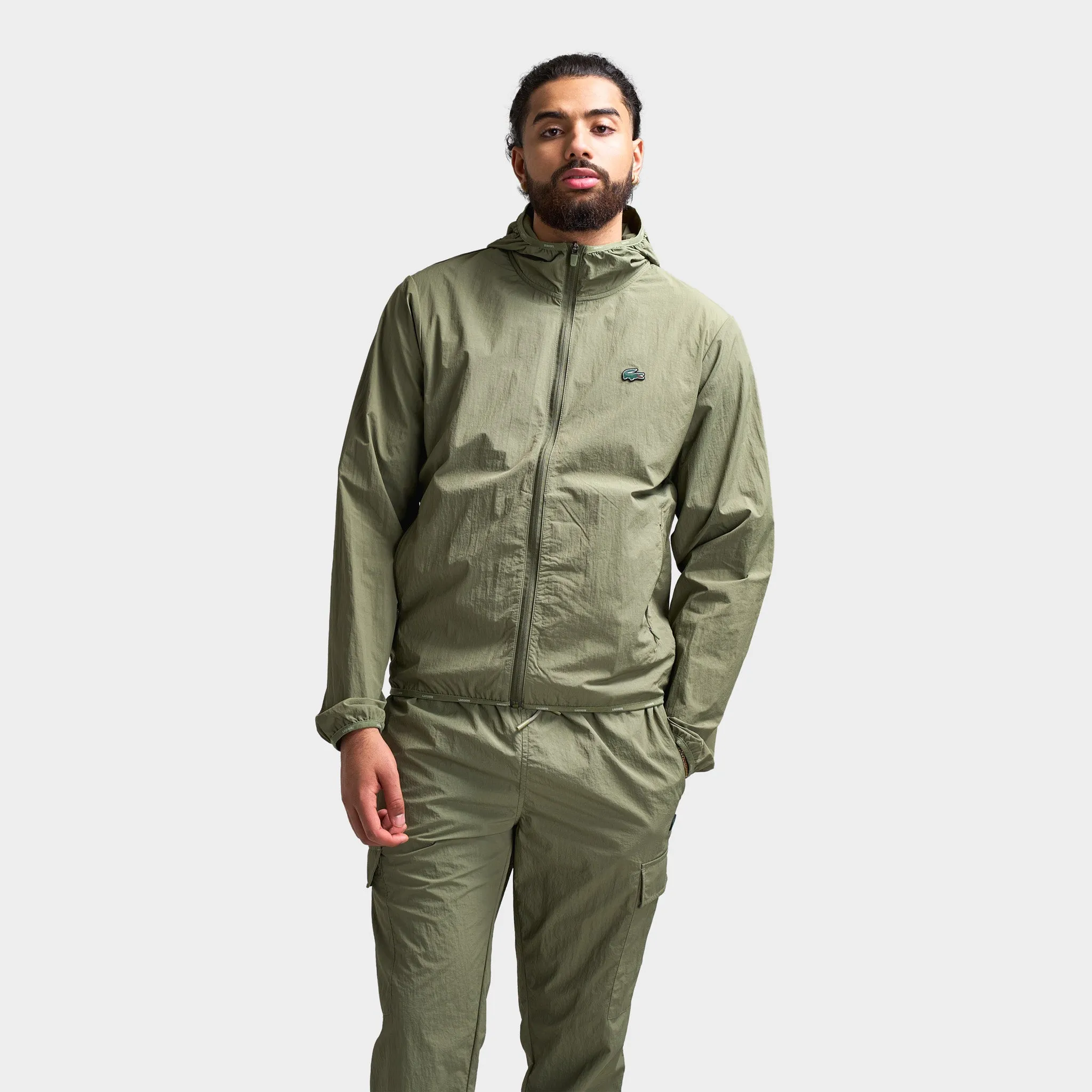 Lacoste Lightweight Taffeta Jacket / Khaki