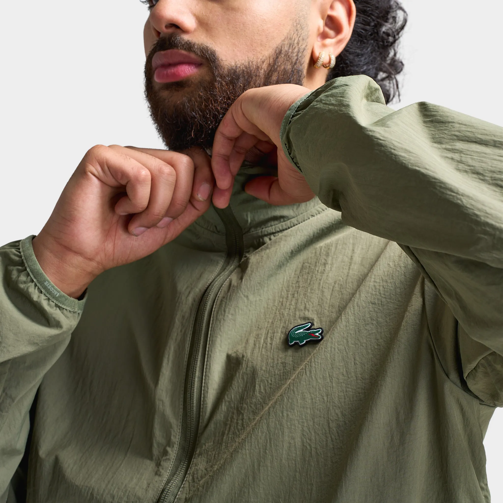 Lacoste Lightweight Taffeta Jacket / Khaki