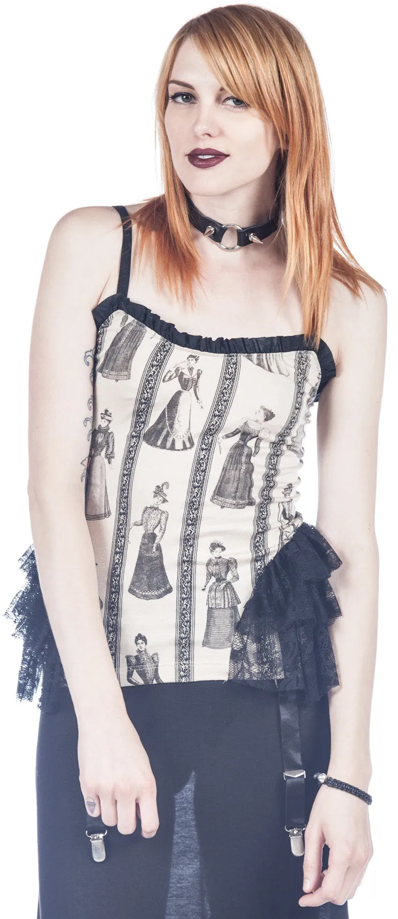 Lady Print Cami Tank-