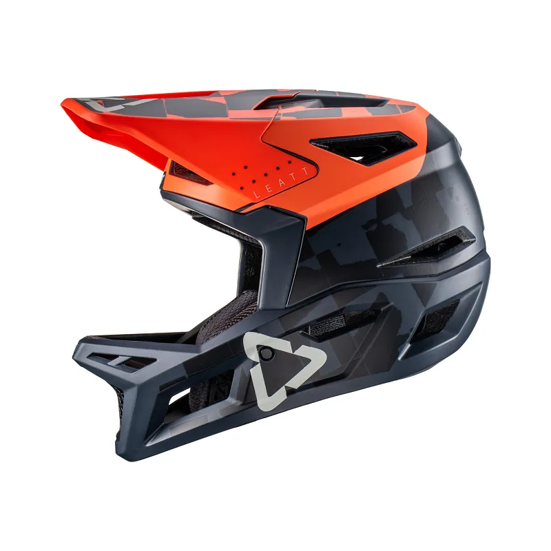 Leatt MTB 4.0 Full Face Helmet - Coral - 2022